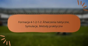 Formacja 4-1-2-1-2: Ćwiczenia taktyczne, Symulacje, Metody praktyczne